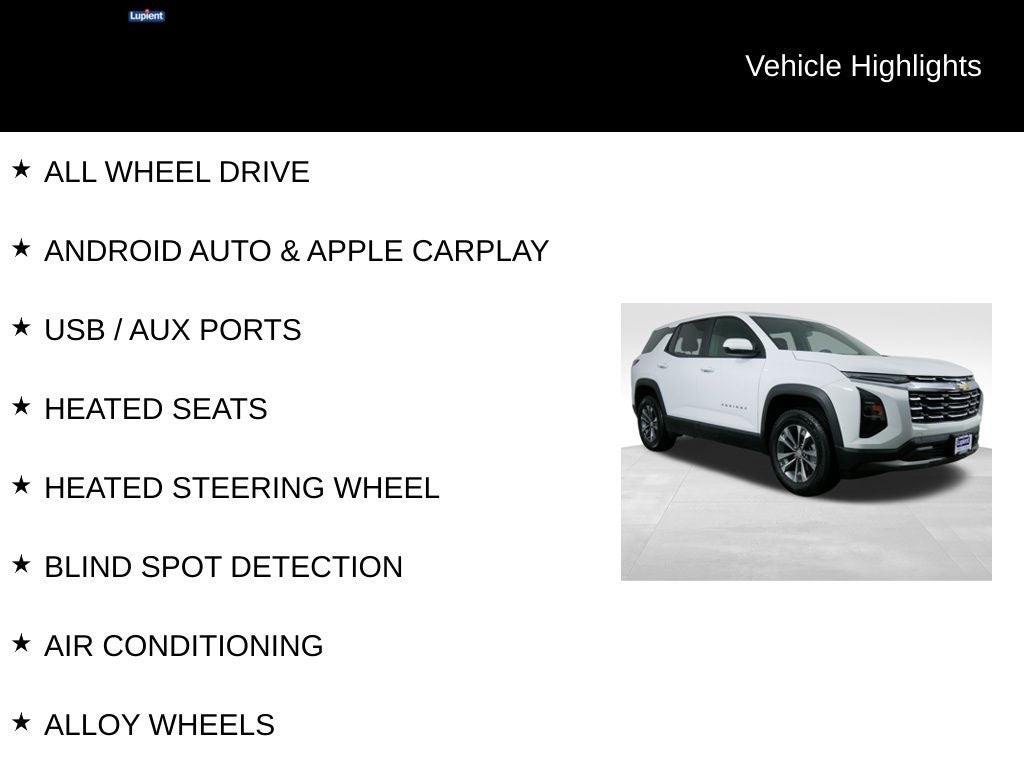 2025 Chevrolet Equinox LT