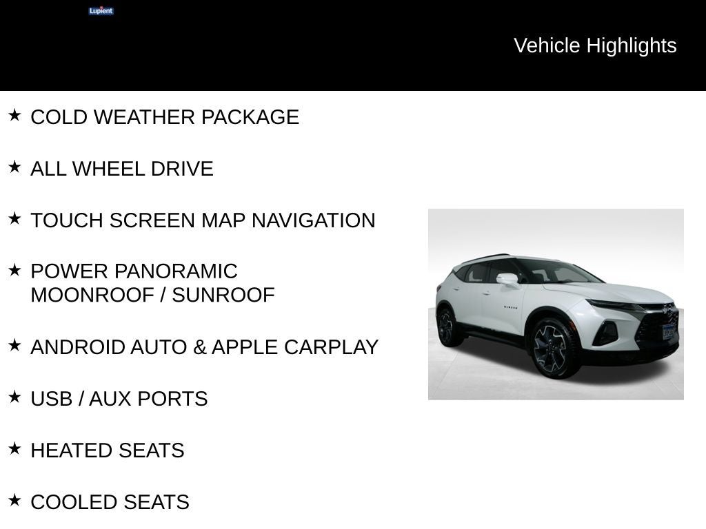 2021 Chevrolet Blazer RS