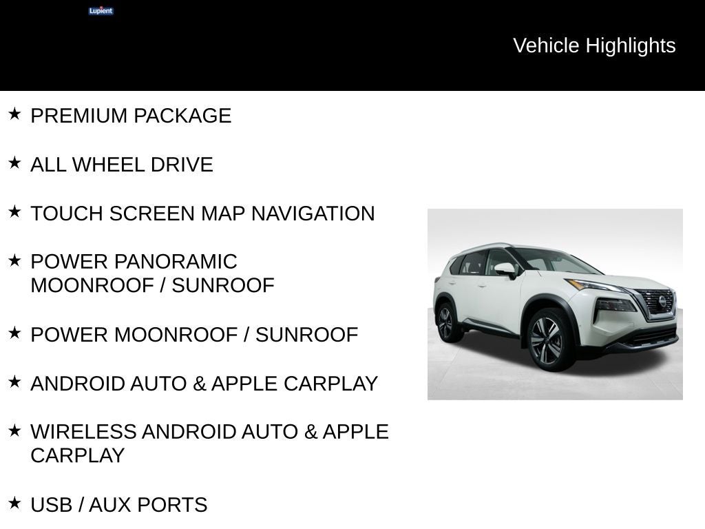 2023 Nissan Rogue SL Premium Package
