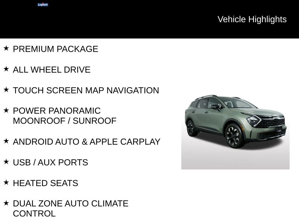 2023 Kia Sportage X-Line Premium Package