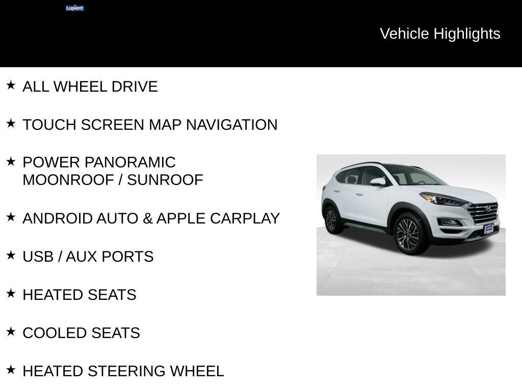 2020 Hyundai Tucson Ultimate