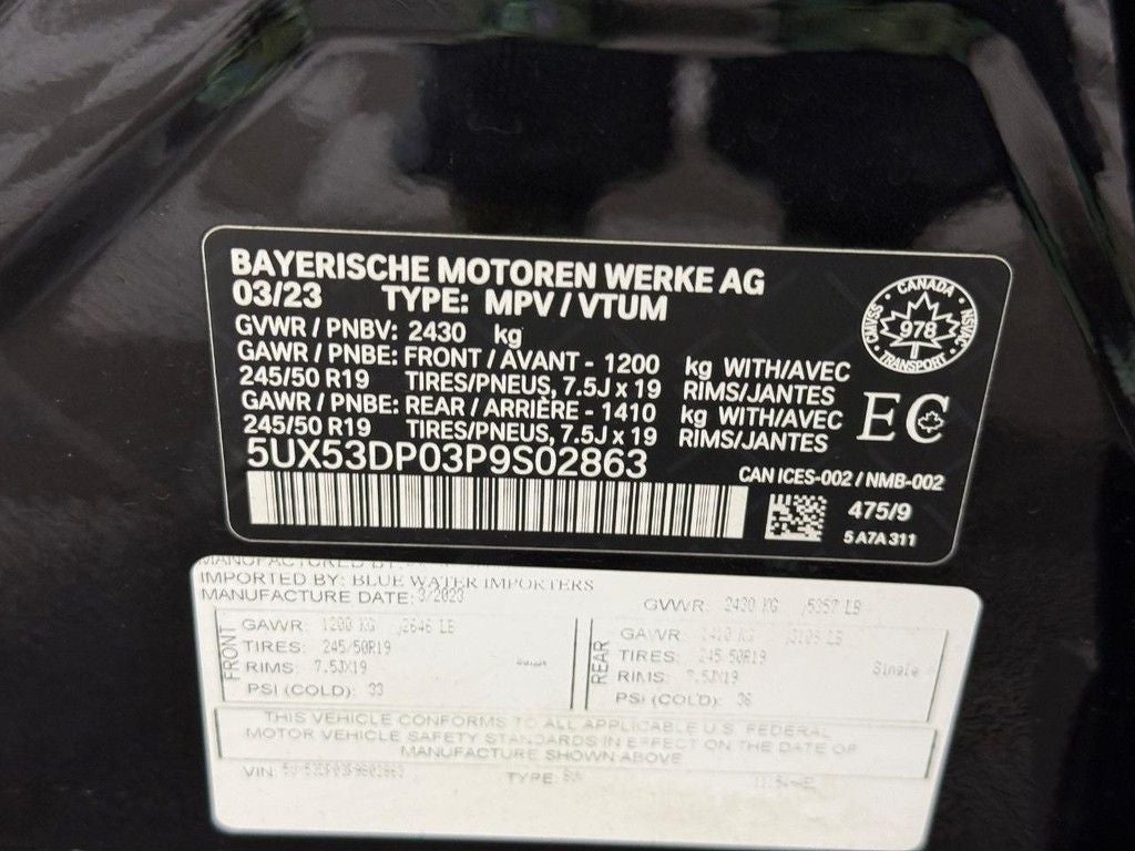 2023 BMW X3 xDrive30i