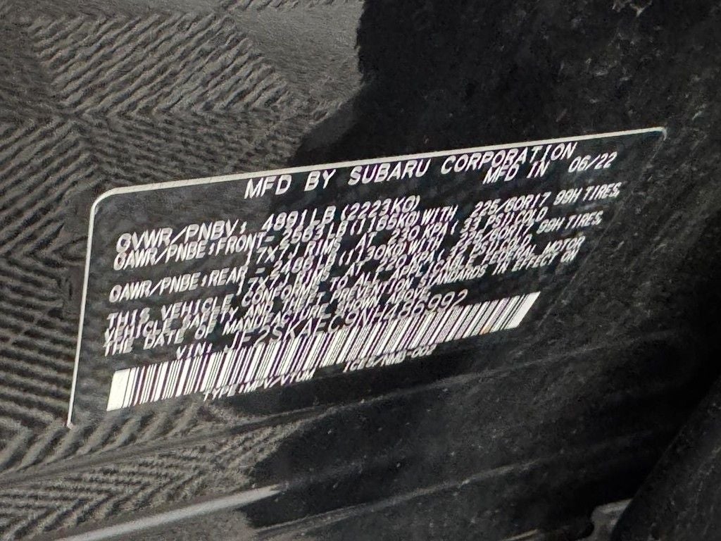 2022 Subaru Forester Premium