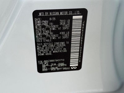 2026 INFINITI QX80 LUXE