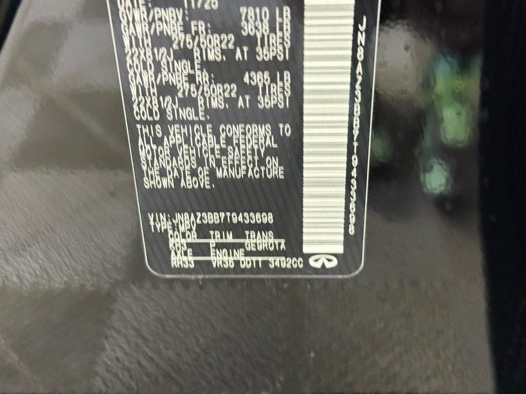 2026 INFINITI QX80 LUXE