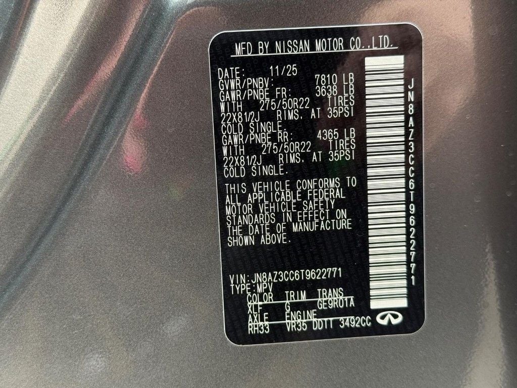 2026 INFINITI QX80 AUTOGRAPH