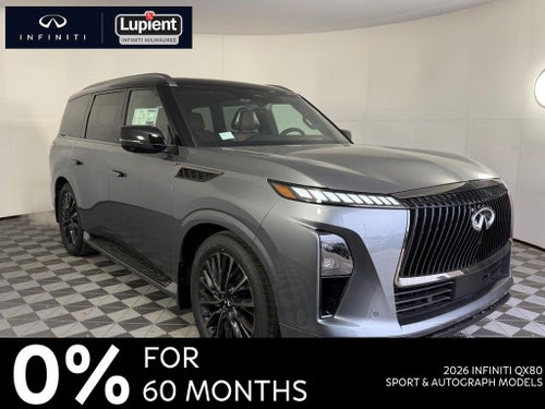 2026 INFINITI QX80 AUTOGRAPH