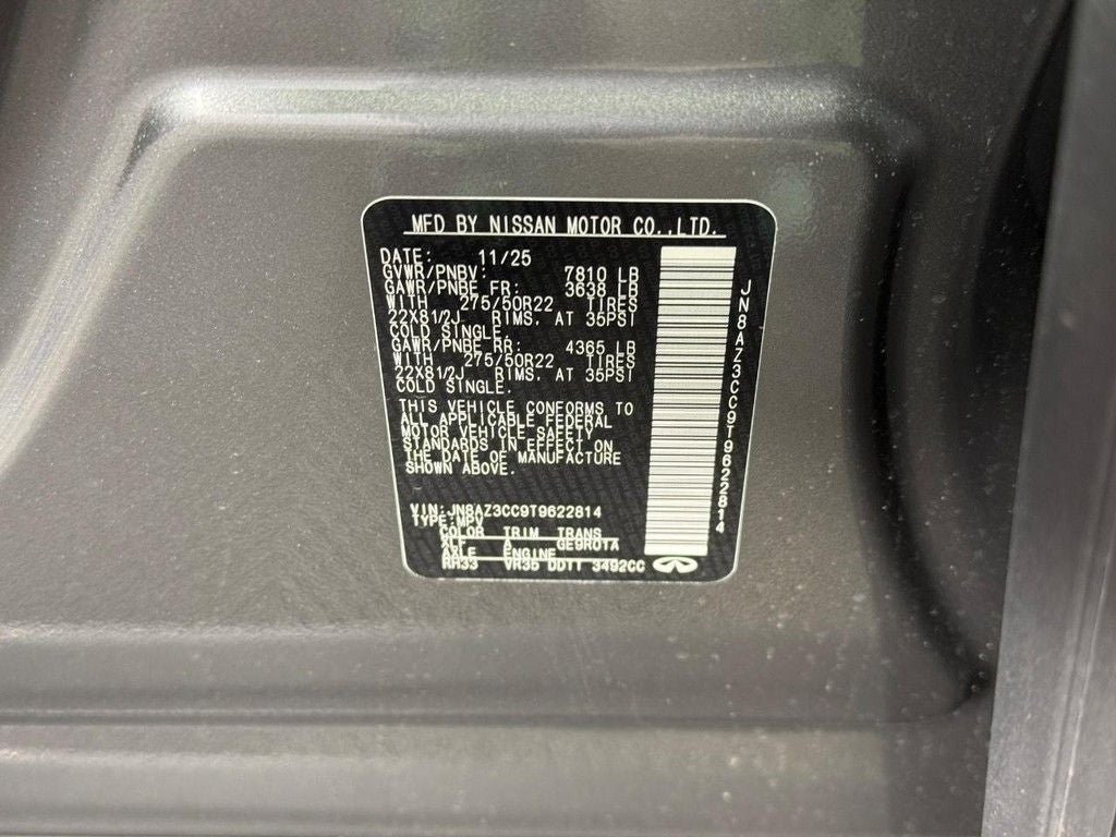 2026 INFINITI QX80 AUTOGRAPH