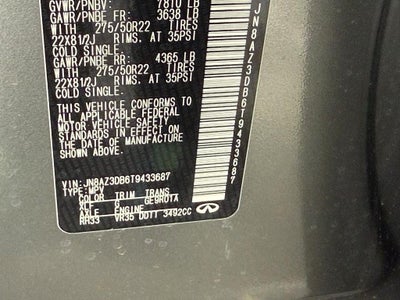 2026 INFINITI QX80 SPORT