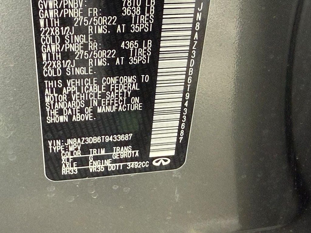 2026 INFINITI QX80 SPORT