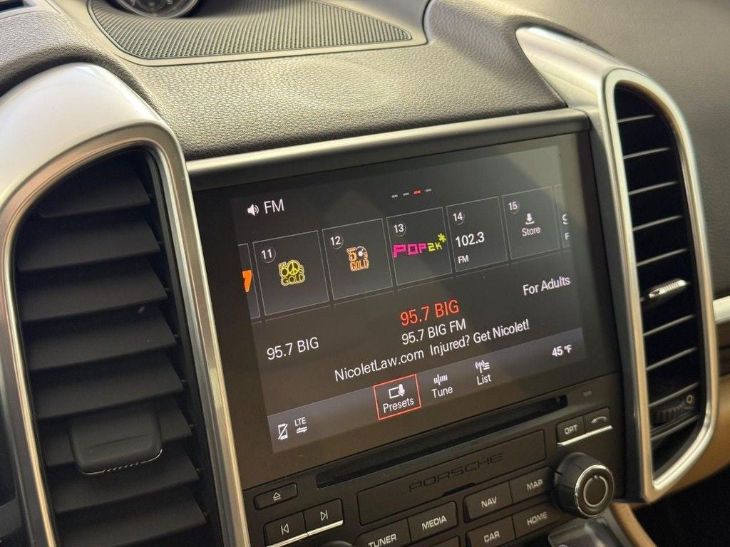 2018 Porsche Cayenne Platinum Edition