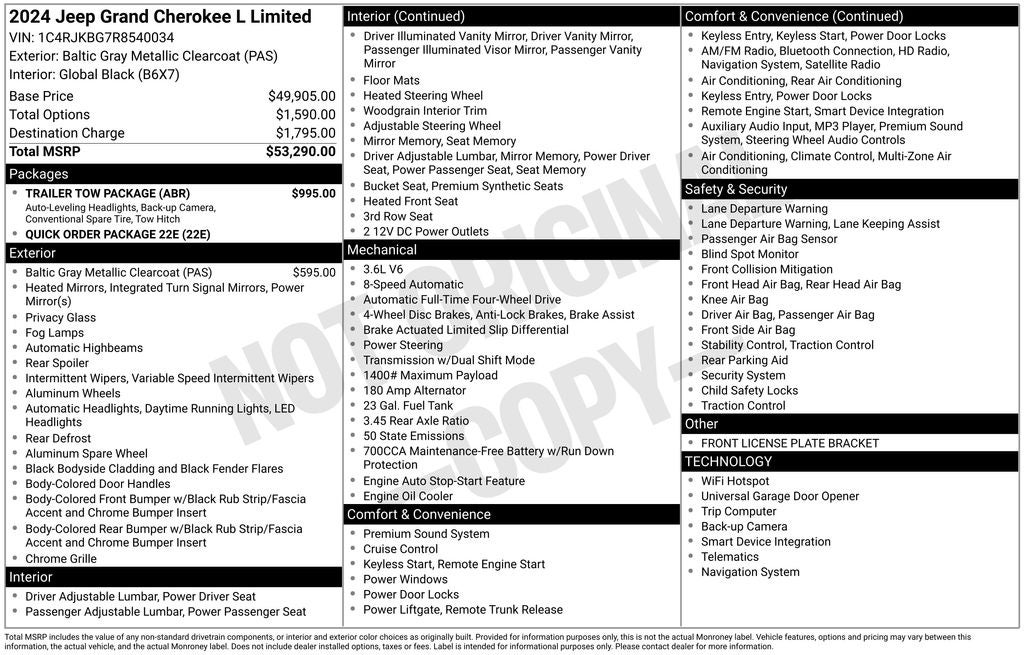 2024 Jeep Grand Cherokee L Limited
