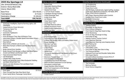 2025 Kia Sportage LX