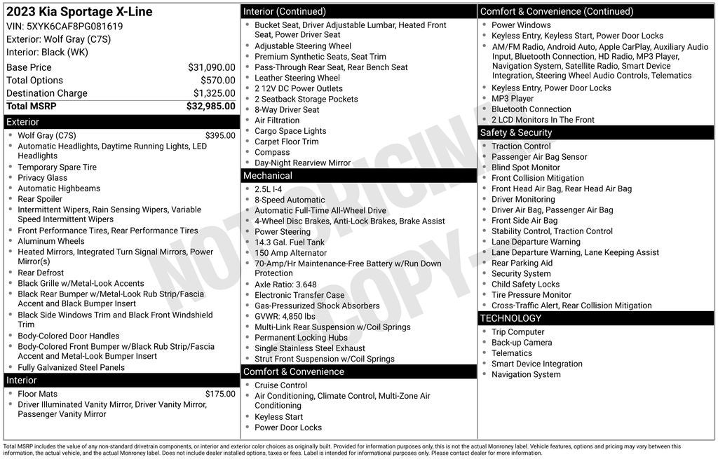 2023 Kia Sportage X-Line