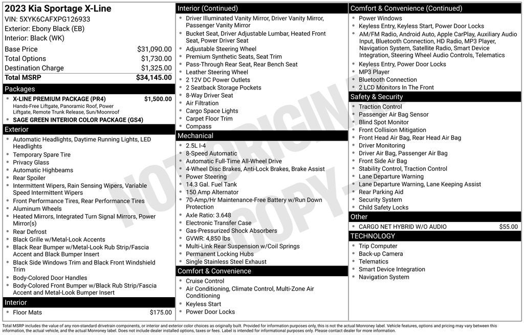 2023 Kia Sportage X-Line