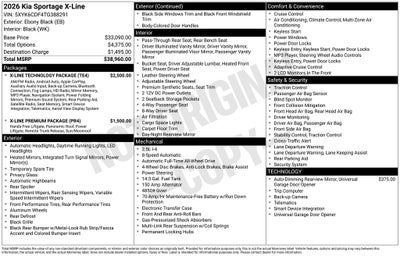 2026 Kia Sportage X-Line