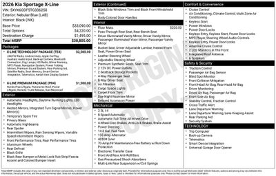 2026 Kia Sportage X-Line