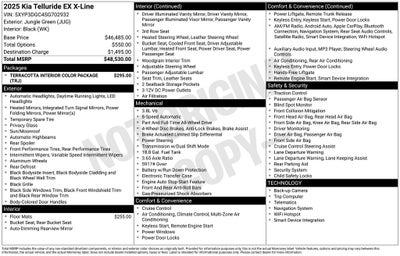2025 Kia Telluride EX X-Line