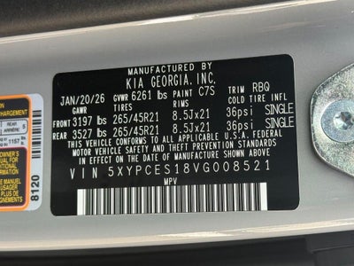 2027 Kia Telluride EX