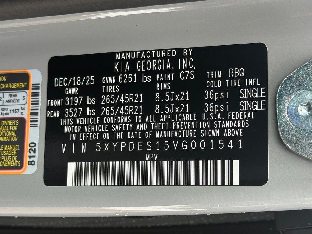 2027 Kia Telluride SX