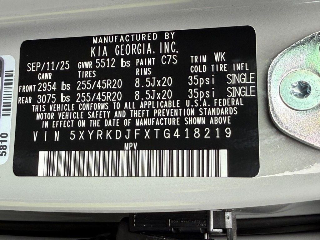 2026 Kia Sorento X-Line SX