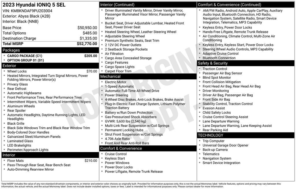 2023 Hyundai IONIQ 5 SEL