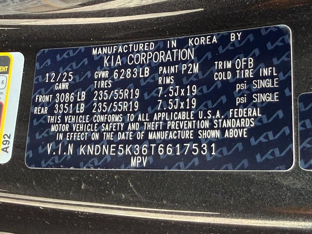 2026 Kia Carnival SX Prestige