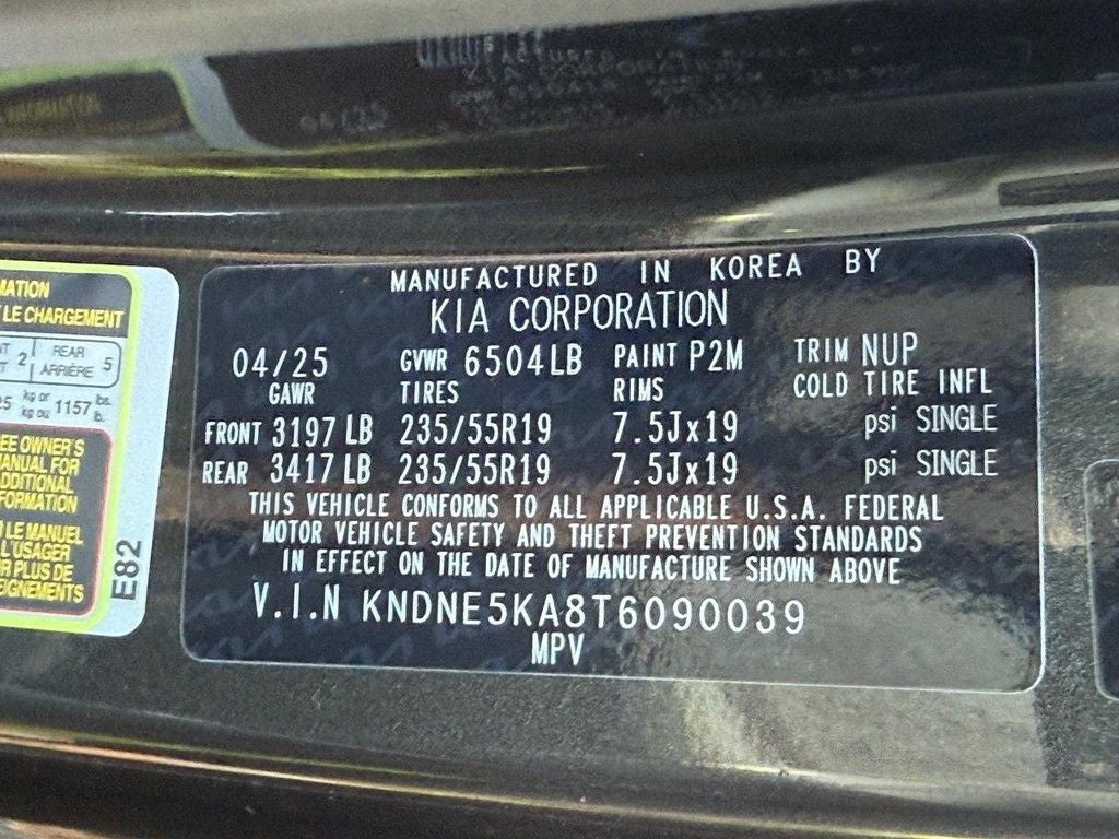 2026 Kia Carnival Hybrid SX Prestige