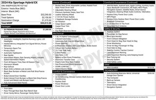 2024 Kia Sportage Hybrid EX