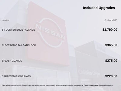 2026 Nissan Frontier SV