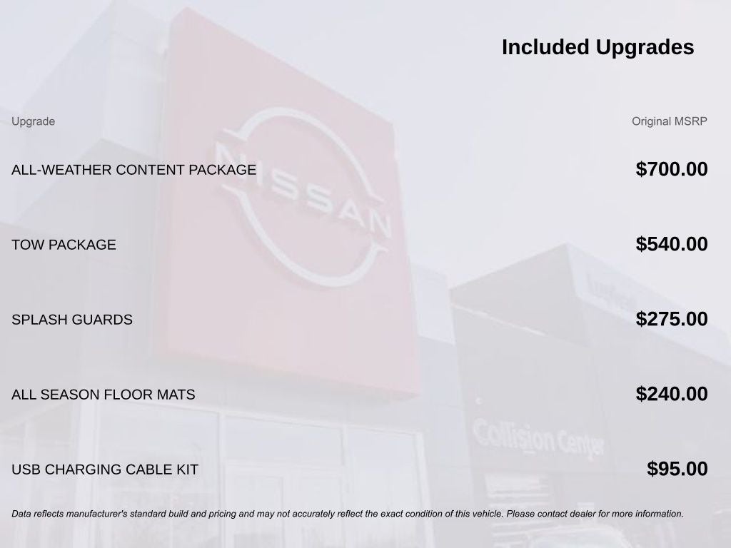 2026 Nissan Frontier SV