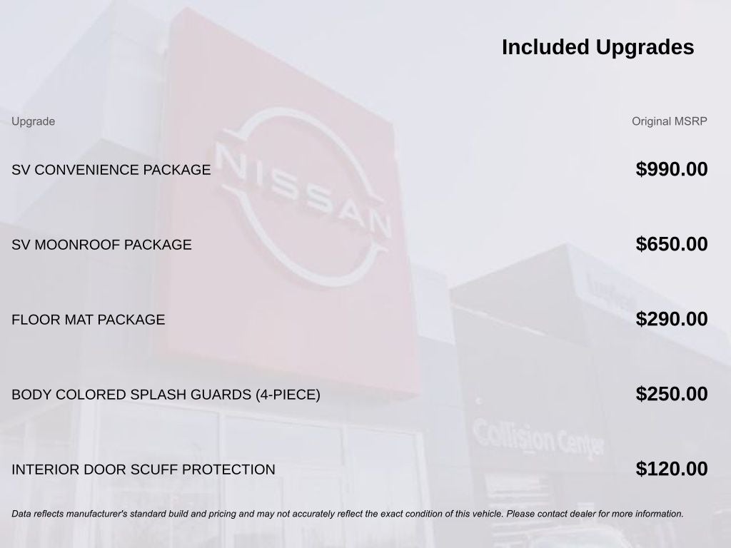 2026 Nissan Sentra SV