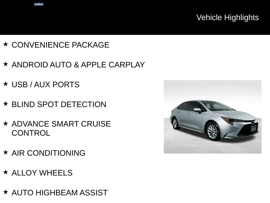 2021 Toyota Corolla LE