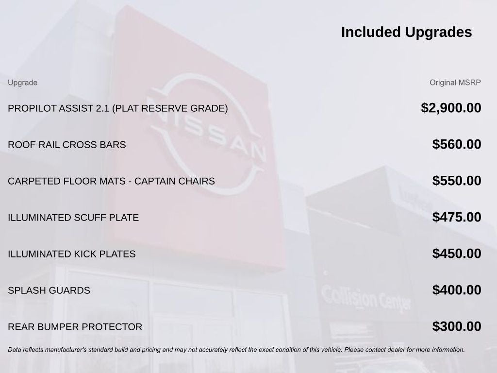 2025 Nissan Armada Platinum Reserve Reserve